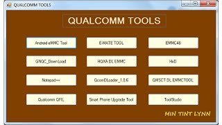 QUALCOMM TOOLS COLLECTIONS 2017 [upl. by Arraic463]