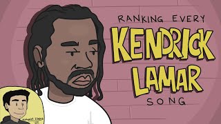 Ranking Every Kendrick Lamar Song [upl. by Dustman]