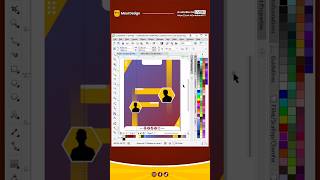 DESAIN FEED INSTAGRAM KAJIAN ONLINE shorts coreldraw coreldrawtutorial [upl. by Nuahsal]