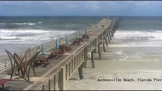 Live Beach Cam  Jacksonville Beach Fishing Pier  Overview [upl. by Batha875]