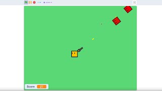 How to make a Scrolling Shooter Game in Scratch  Scratch Tutorial [upl. by Hsirk919]