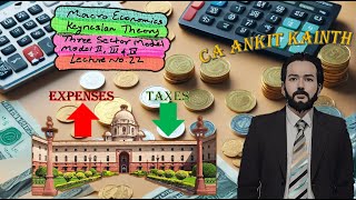 government amp income part 2 3sectormodel theory macroeconomics keynes lecture 22 economic 3model [upl. by Alikee125]