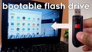 Portable OS on a Flash Drive  Bootable Android Operating System [upl. by Leiva]