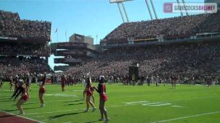 South Carolina Football quot2001quot Entrance from student sectionmov [upl. by Florian110]