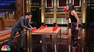 Flip Cup with Miranda Kerr [upl. by Misab825]