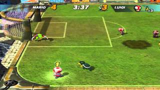 Mario Smash Football PC  Gameplay HD [upl. by Ahsikit]