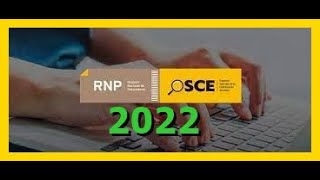 COMO INSCRIBIRSE EN RNP REGISTRO NACIONAL DE PROVEEDORES 2022 [upl. by Coney]