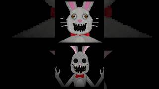 Mr Hopps Playhouse HD VS Mr Hopps Playhouse JUMPSCARE horrogaming [upl. by Fabrin]