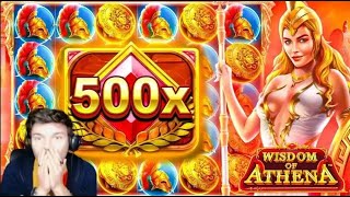 🤯SLOT IMPAZZITA💣 WISDOM OF ATHENA⚡SCHIATTATA💥 SLOT ONLINE 🎰 BIG WIN💸 [upl. by Ko985]