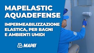 Impermeabilizzazione elastica per bagni e ambienti umidi [upl. by Sparkie]