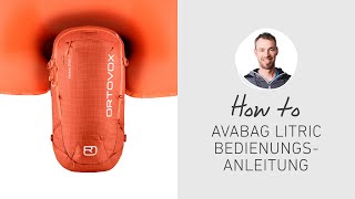 AVABAG LiTRIC Lawinenrucksack  Bedienungsanleitung Deutsch  ORTOVOX [upl. by Adanar]