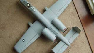 GWS Rc A10 tankbuster build pictures [upl. by Ydnyl186]