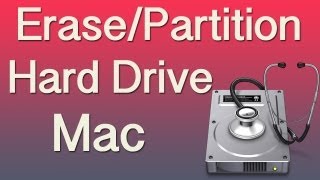 How to Erase and Partition a Hard Drive on a Mac Tutorial [upl. by Gally916]