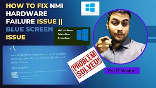 How To Fix NMI Hardware Failure issue  Fixing NMI Hardware Failure in Windows Server 2016 [upl. by Tellford]