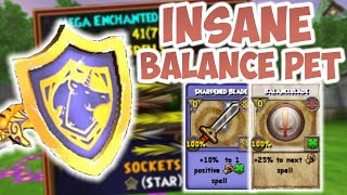 Making THE BEST Balance Pet In Wizard101 [upl. by Rosabelle97]