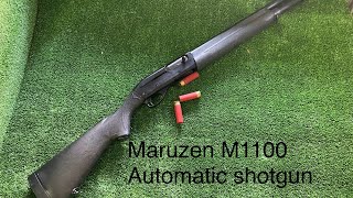 ลูกซองคัดปลอกอัตโนมัติ Maruzen M1100 Automatic shotgun bbgun airsoft gun [upl. by Aihtebat]