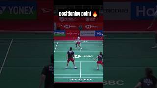 SIMPLE PASSING POSITION shorts badmintonworld trending [upl. by Jacquenette704]