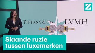 Champagne en juwelen LVMH en Tiffany bekvechten over overname • Z zoekt uit [upl. by Harragan]