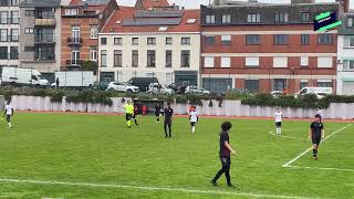 48MATCH CHAMPIONNAT U15 RWDM B vs U15 CROSSING SCHAERBEEK B3 [upl. by Ekle]