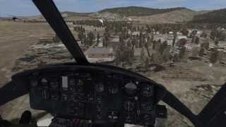 DCS UH1H Huey Campaign Mission 3 Reporters [upl. by Nina84]