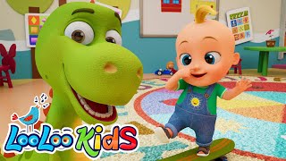 Zigaloo Dance 🦖 15 MIN  Toddler Melodies  Fun Kids Songs and Nursery Rhymes by LooLoo Kids [upl. by Keon]