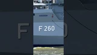 braunschweig F260 is the lead ship of the Braunschweigclass corvette of the german navy [upl. by Marilin798]