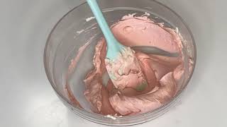 3 ingredient strawberry ButtercreamNo Icing SugarNo Eggs [upl. by Ennoved]