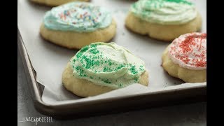 Grandmas Sour Cream Sugar Cookies Recipe [upl. by Anatnas]