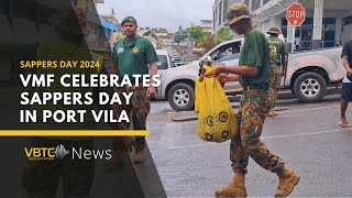 Vanuatu Mobile Force Celebrates Sappers Day in Vila  VBTC News [upl. by Hermon]