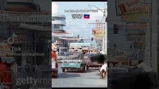 Haïti 🇭🇹 les rue de port au Prince 1987 [upl. by Baiss587]