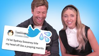 Sydney Sweeney and Glen Powell Read Thirst Tweets [upl. by Tarsuss81]