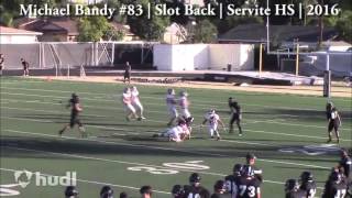 Michael Bandy Servite Football Class of 2016 [upl. by Leeanne]