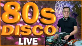 80S DISCO NONSTOP LIVE MIX [upl. by Anyaj]