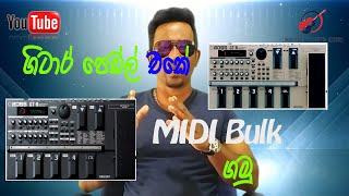 Midi Bulk Dump Boss GT3GT5GT6GT8 Guitar Pedal Lesson [upl. by Abshier]