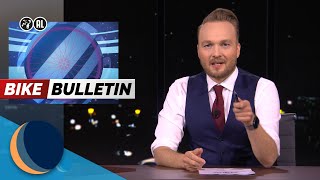 Bike Bulletin fietshelm  De Avondshow met Arjen Lubach S2 [upl. by Yentruok]