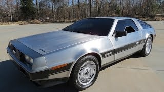 1982 Delorean DMC12 Start Up Exhaust and In Depth Review [upl. by Nabetse192]