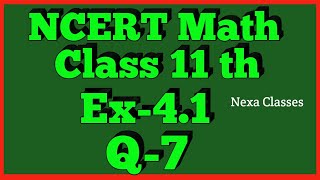 Chapter 4 Ex 41 q7 Principle Of Mathematical Induction Class 11 NCERT MATHS [upl. by Torbart]