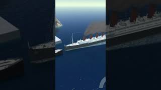 rms mauretania vs passenger ship gamer game gameplay gamingchannel gamergamer ship [upl. by Aerua511]