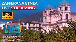 🔴 Zafferana Etnea  Panoramica Etna e Chiesa Madre [upl. by Adamsen89]