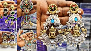 Duel Tone Silver Replica Jewellery Wholesale Market In Kolkata  Exclusive Silver Replica Jewellery [upl. by Asiluj]