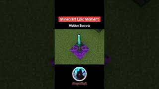 Minecraft hidden secrets minecraftmeme chill minecraft [upl. by Atalya125]