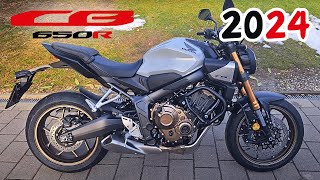 2024 Honda CB650R Fresh Delivery  First Impressions  Walkaround  Exhaust Sound [upl. by Jaylene]