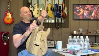 Warmoth Guitar Build Episode 1 The Parts and the Rant Talking only [upl. by Neo]