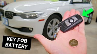 BWM KEY FOB BATTERY REPLACEMENT BMW F30 F31 F32 F33 F36 328i 335i 320i 438i 435i 440i 318i 318d 320d [upl. by Ettenal]