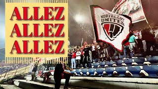 Allez Allez Allez  NEUFC chant  Highlander Brigade  Northeast United FC [upl. by Najram]