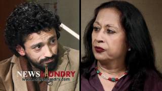 newslaundry  Tavleen Singh on Her Accent and Crony Capitalism [upl. by Ardnalac]