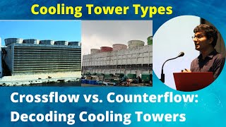 Crossflow Vs Counterflow Cooling Tower  Which Is Better Crossflow and Counterflow cooling tower [upl. by Levi612]