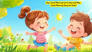 Hey Good Morning Song for Kids  A Fun WakeUp Adventure [upl. by Jenna]