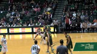 Binghamton University Mens Basketball vs Vermont Highlights [upl. by Elletnahc]