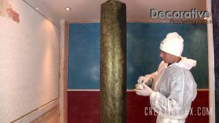 DECORATIVE PLASTERING TEST FOOTAGE [upl. by Beniamino118]